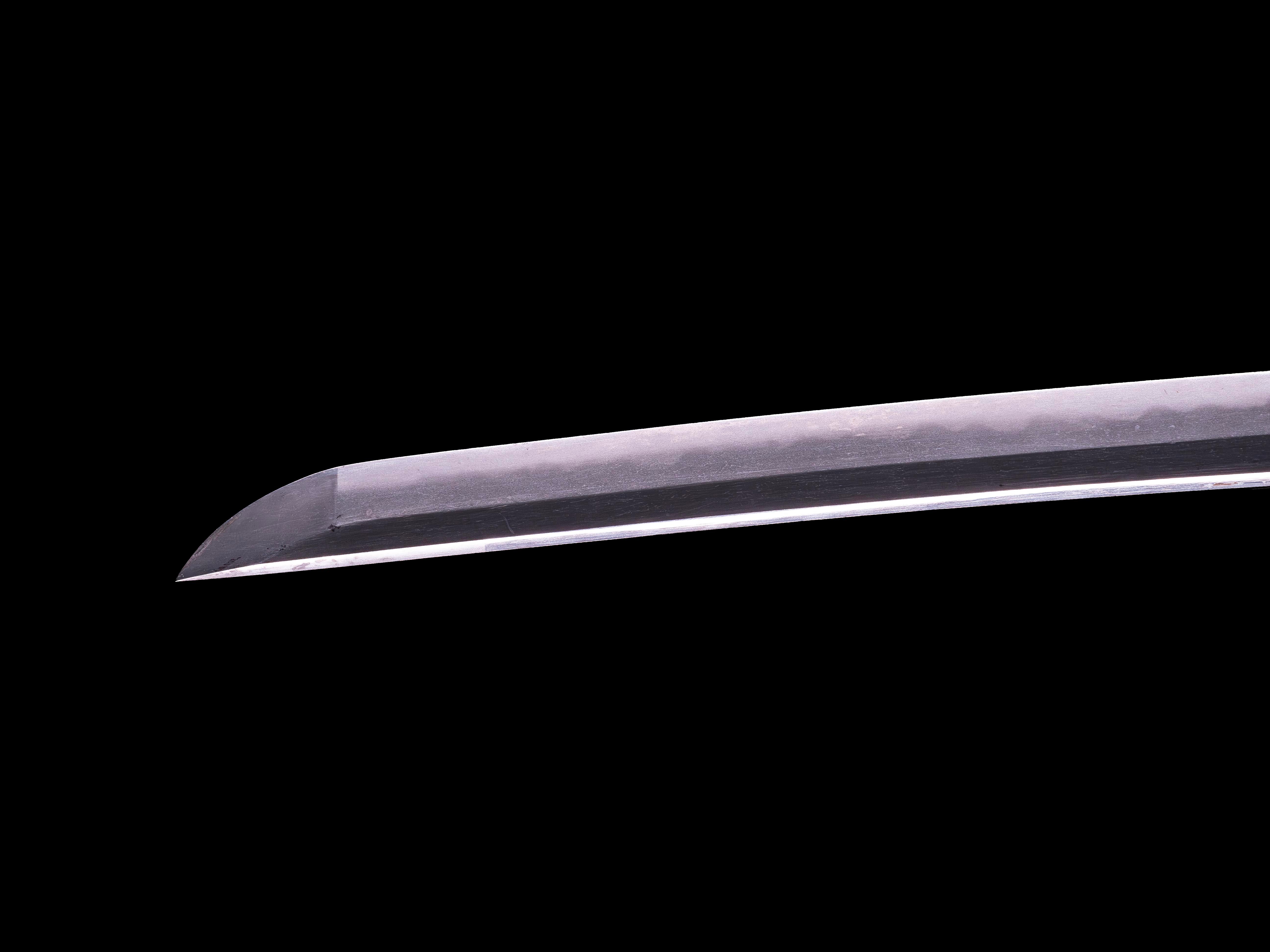 Sabre Japonais Antique Katana, Montures en Shakudo et Saya de Style Inrō - Image 13