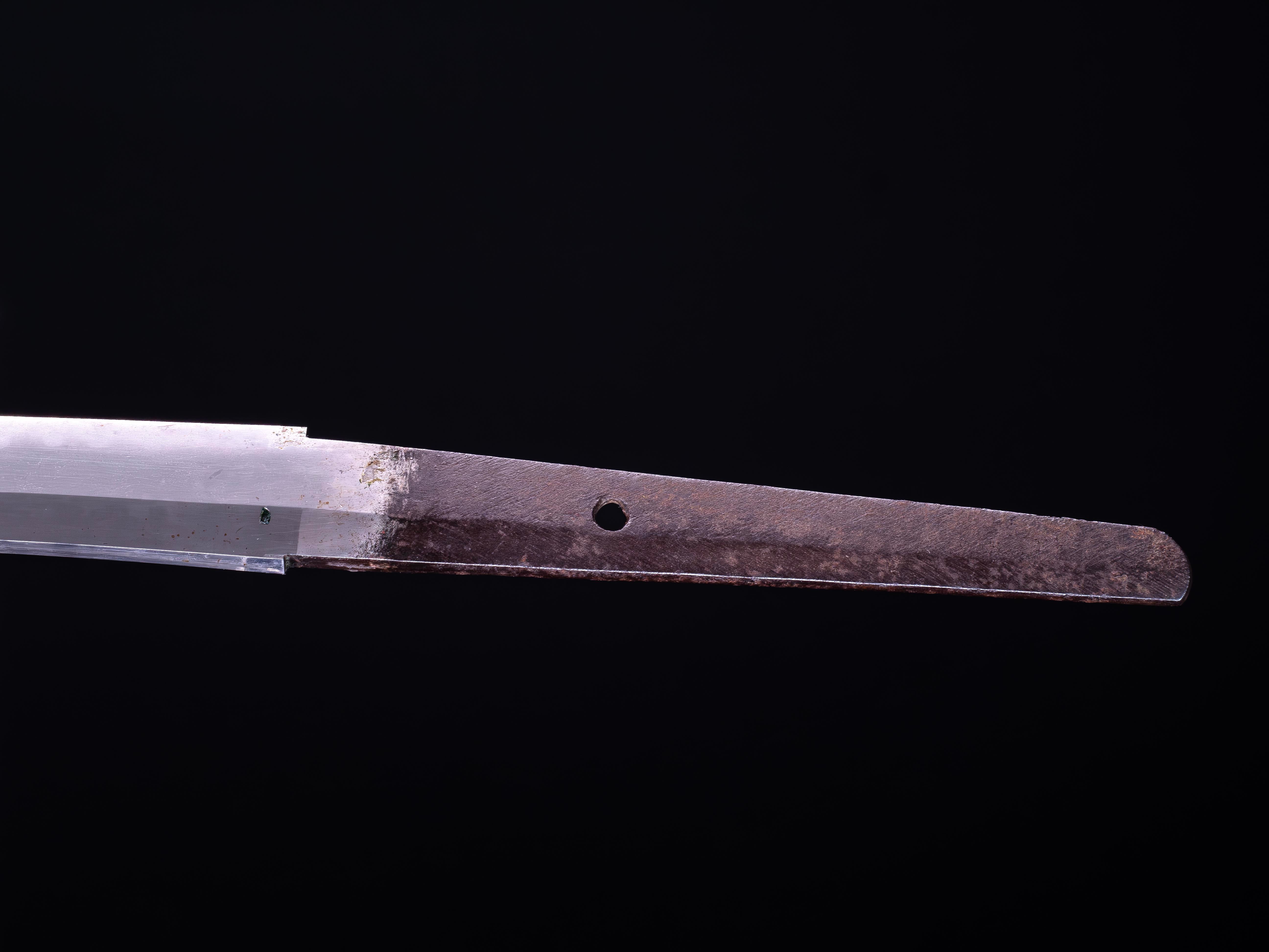 Sabre Japonais Antique Katana, Montures en Shakudo et Saya de Style Inrō - Image 16