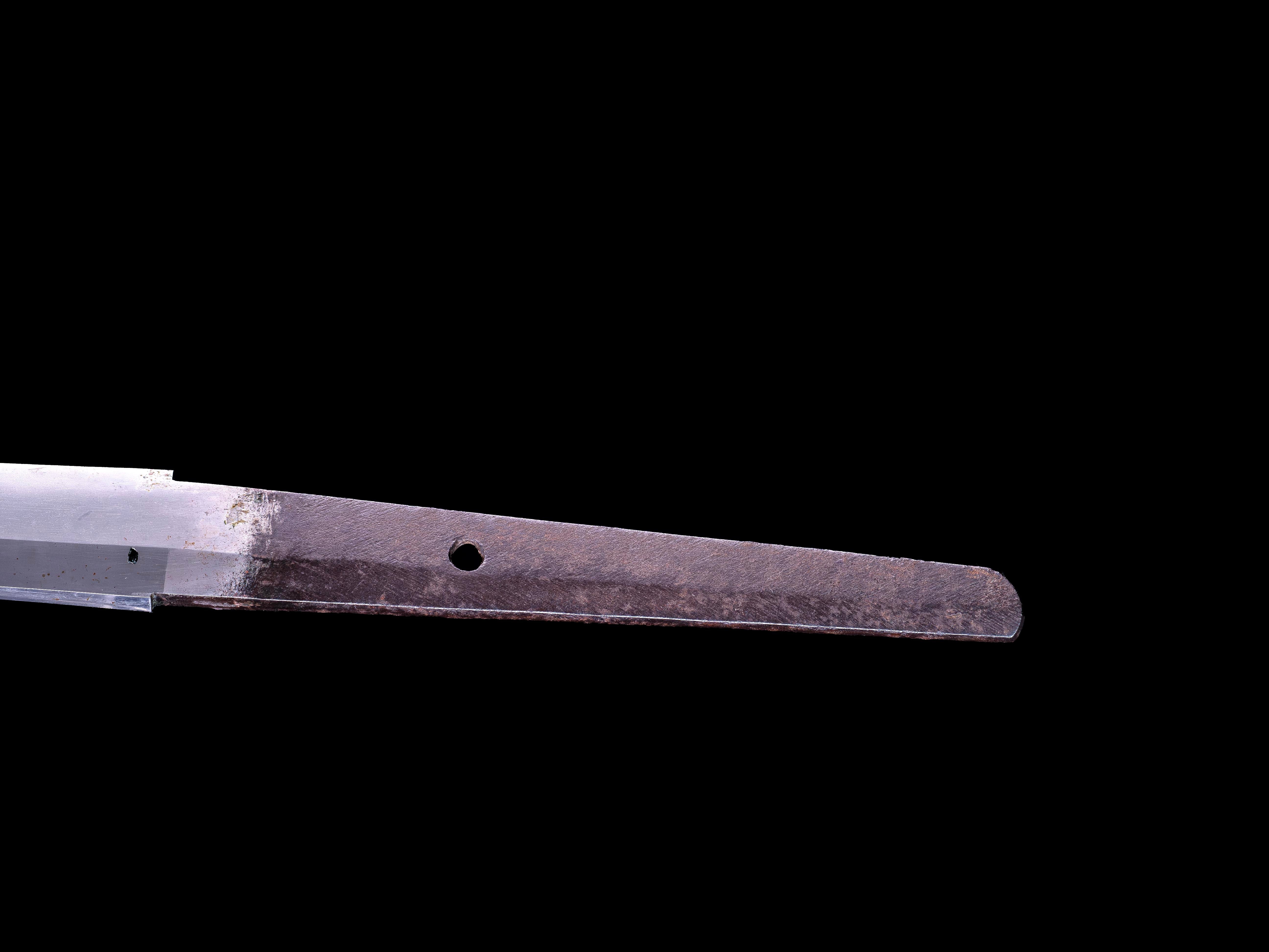 Sabre Japonais Antique Katana, Montures en Shakudo et Saya de Style Inrō - Image 17