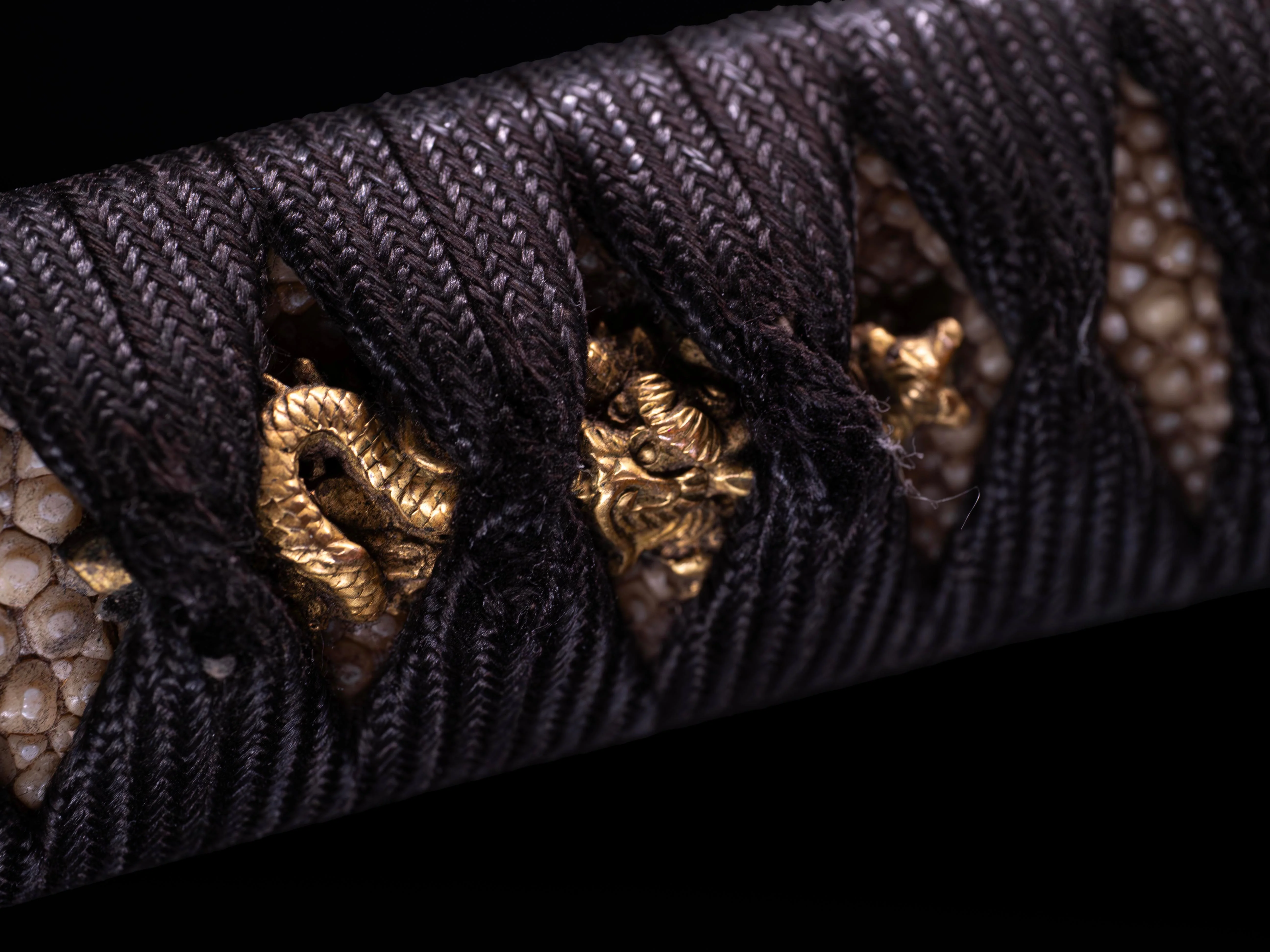 Sabre Japonais Antique Katana, Montures en Shakudo et Saya de Style Inrō - Image 29