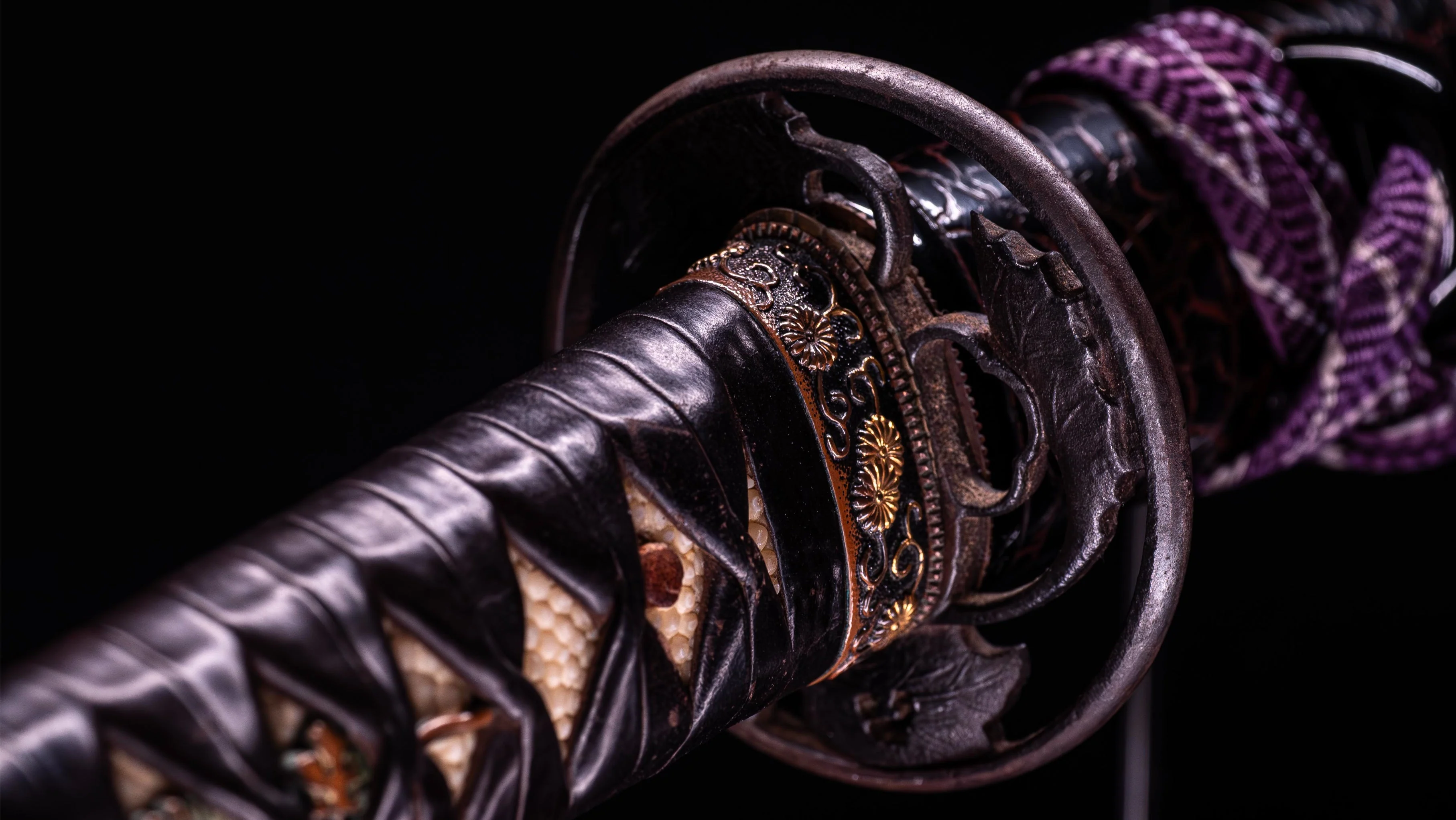 Sabre japonais antique Katana signé Seki Ju Kanemichi - Image 11
