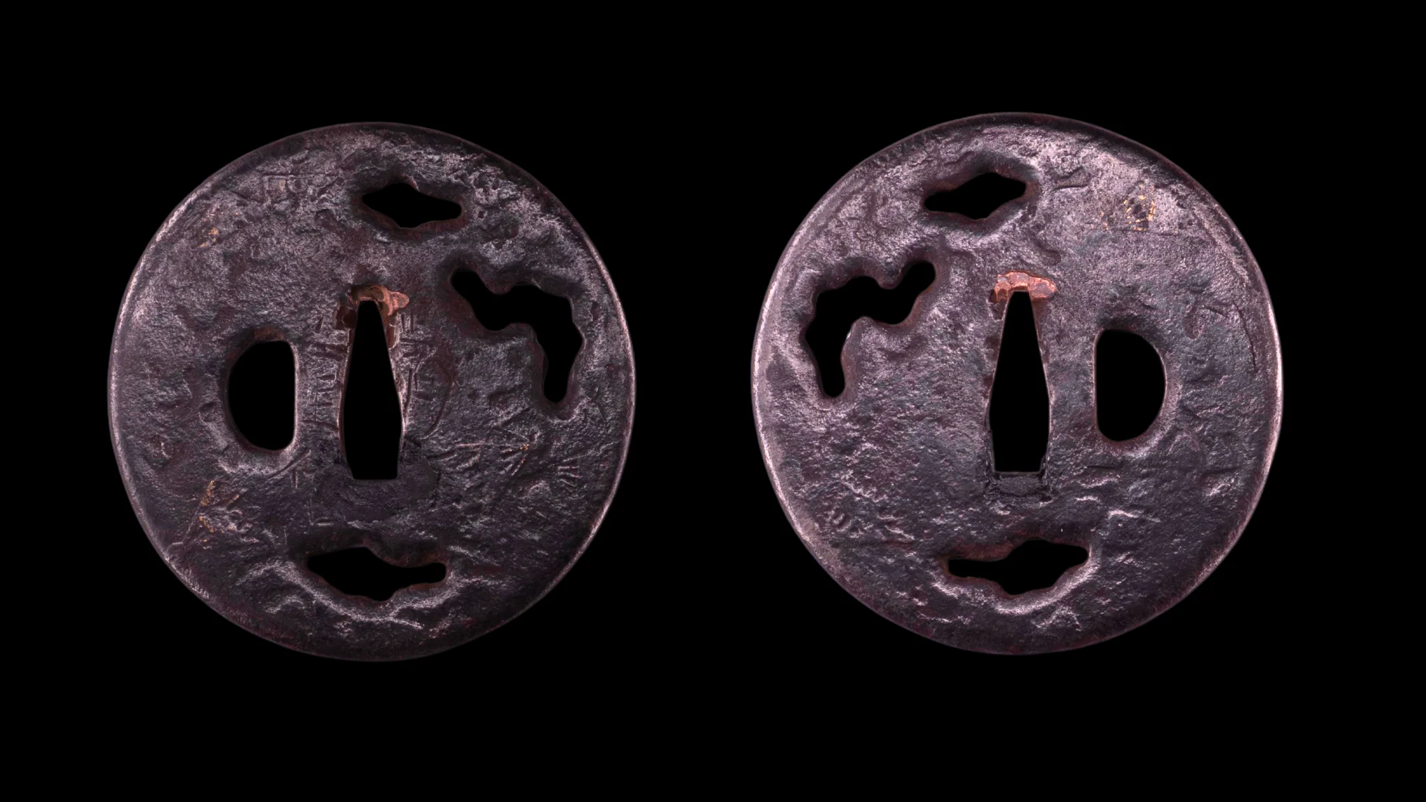 Sabre Katana Japonais Antique avec Tsuba en Fer et Koshirae Noir - Image 28