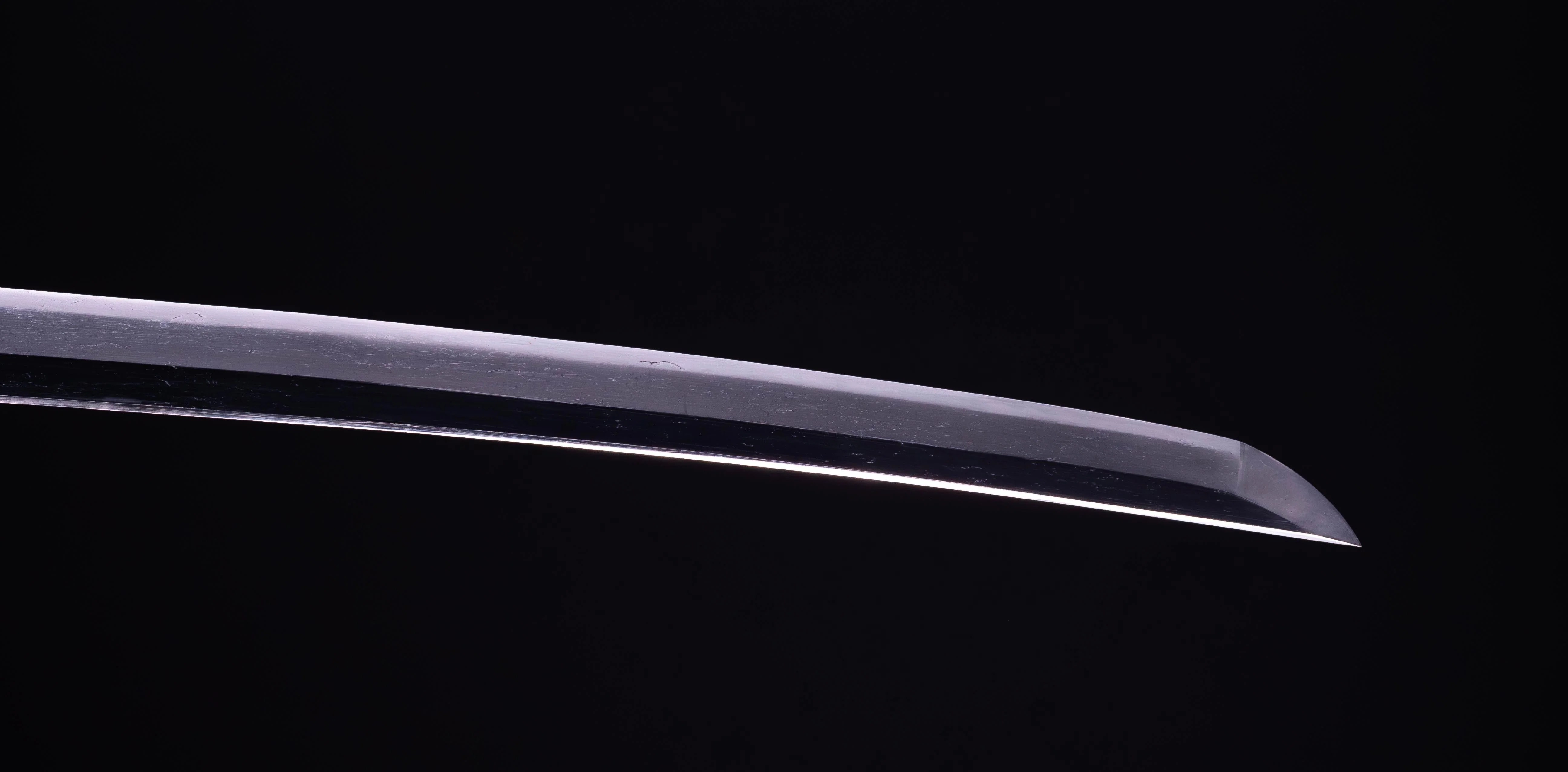 Sabre Katana Japonais Antique avec un Koshirae Inspiré par la Mer - Image 12