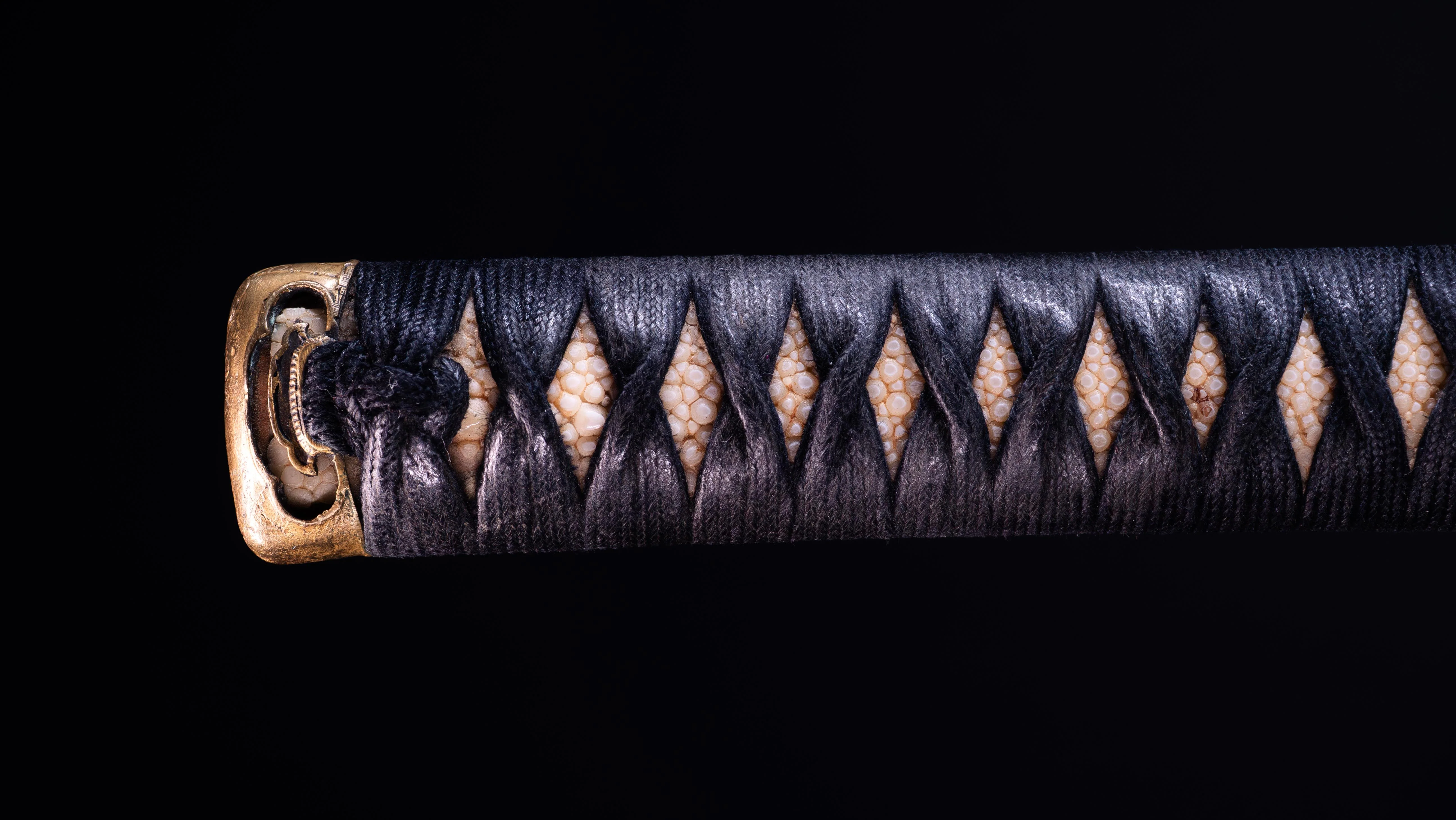 Sabre Katana Japonais Antique, Koshirae Vert Rare, Période Edo - Image 27
