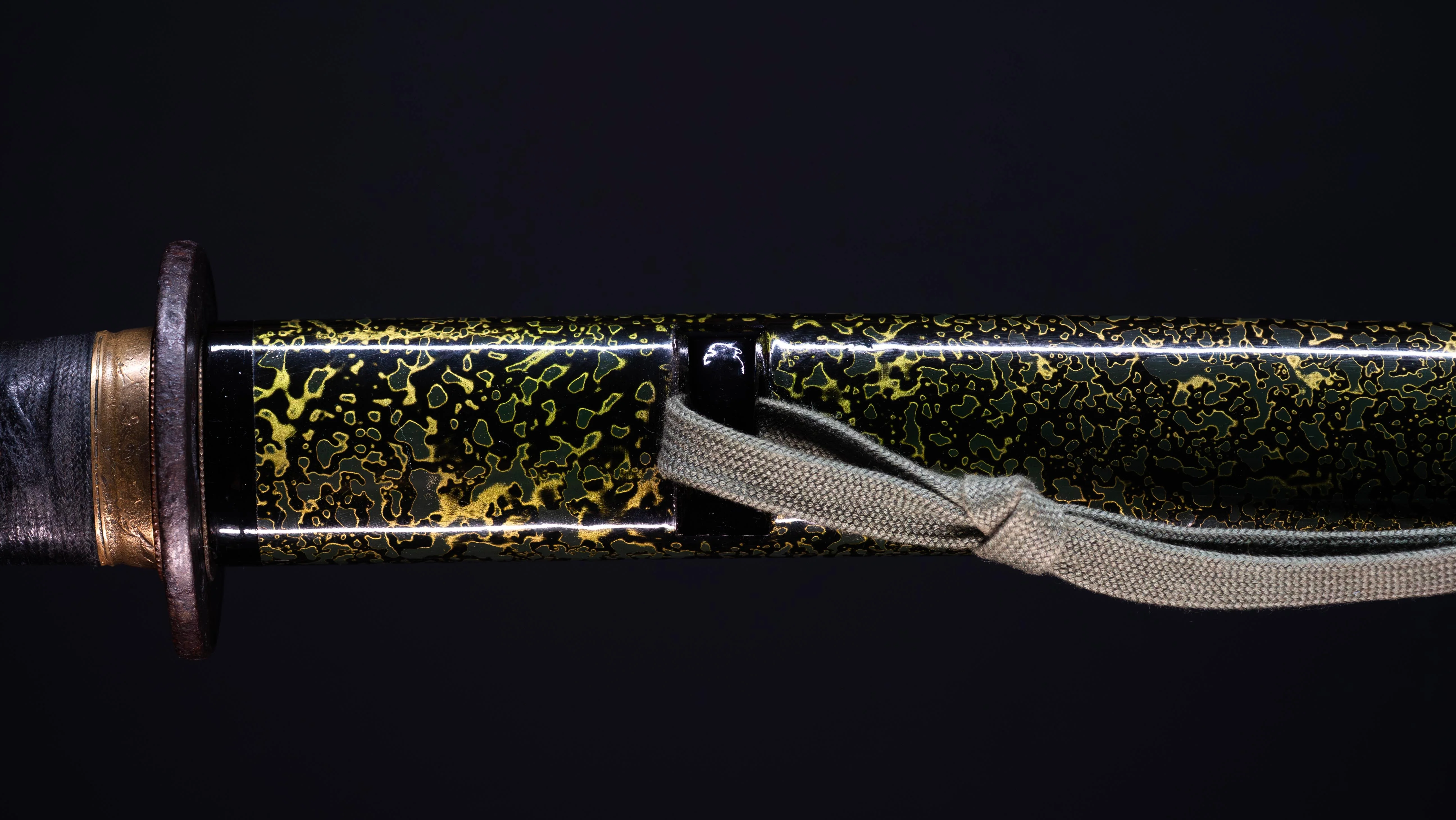 Sabre Katana Japonais Antique, Koshirae Vert Rare, Période Edo - Image 31